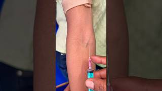 Blood samples collected pressure doctor trendingshorts viralshorts [upl. by Aerdnat]