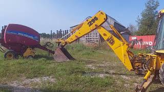 1992 JCB Loader Backhoe 214 [upl. by Isawk]