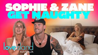 Sophie and Zane get naughty during Hotel Amor  Love Island Australia 2024 [upl. by Haimarej915]