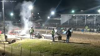 fayette county fair fall cleanup derby 10192024 prostock compacts part2 [upl. by Etnoed381]