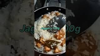 Quick and easy jaggery rice indianfood sweetrice jaggeryrice easyrecipe ytshorts viralreels [upl. by Ailimat156]