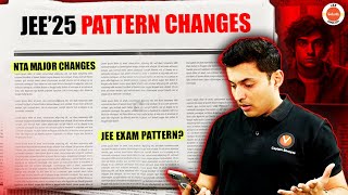 JEE 2025 2026 Pattern Changes  😲 NTA considering Major Changes ⚠️ Shreyas Sir IITJEE update [upl. by Hsakiv]