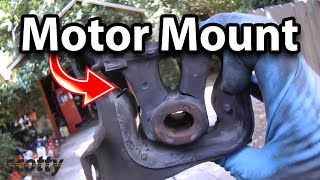 How to Replace a Motor Mount in Your Car [upl. by Noreik243]