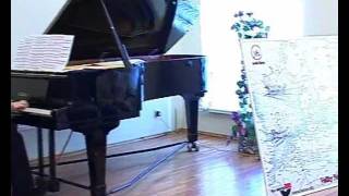 Alex Kurbanov piano  Anton Arensky Impromptu i Hdur op 25 nr 1 [upl. by Clevey]