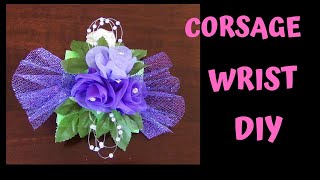 Wrist corsage Wedding wrist corsage Prom wrist corsage [upl. by Jer]