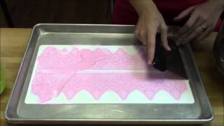 Silikomart TriCot Lace Icing Demo  Icing Inspirations Kitchener ON [upl. by Malinin831]