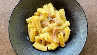 Les pâtes Carbonara sans crème de Cyril [upl. by Urial138]