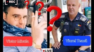 Victor Micula  întrebări incomode fostului polițist  Viorel Teacă 🔥 [upl. by Cerell]