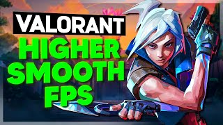 Valorant fps boost for low end pcs  Get higher and smoother fps ✅ [upl. by Eirrek151]