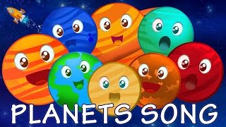 Planet Song  Nursery Rhyme Videos For Kids Children Babies And Toddlers [upl. by Klaus138]