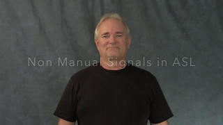 Non Manual Signals in ASL [upl. by Treva87]