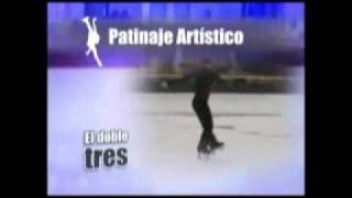 Patinaje artístico Técnica Figuras obligatorias [upl. by Nawyt]