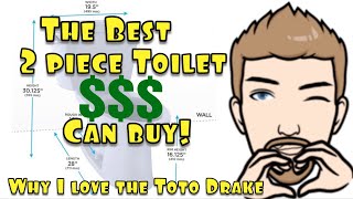 How to Install a Toto Eco Drake II  Plumber explains why he loves Toto [upl. by Lenssen40]