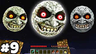 i Found Scary LUNAR MOON 😱 in Minecraft   Part9 [upl. by Burlie]