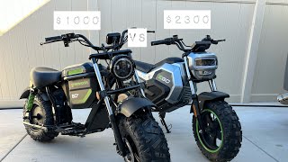 Ego Mini Bike vs Green Works Mini Bike who does it better [upl. by Yelkreb]