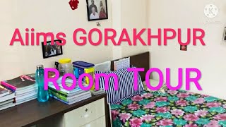 Aiims Gorakhpur Room Tour  Aiims gorakhpur Aiims neet Vlog Neet2021 neetmotivation [upl. by Ahsie]