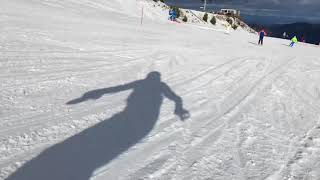 Skiing on Areh Pisker Pohorje Slovenia 2019 [upl. by Ophelie46]