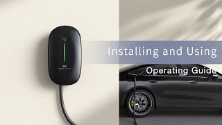 ECOLUXE Home Wallbox Electric Vehicle ChargerHow to Use [upl. by Aitnis]