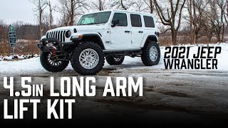 2021 Jeep Wrangler Diesel  Long Arm Lift Kit [upl. by Kere]