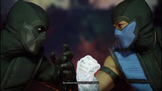 Mortal Kombat 1 Klassic Noob Saibot vs Klassic Sub Zero Very Hard [upl. by Eruza]