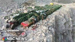 Drone video shows people trapped on mountain after Taiwan earthquake [upl. by Buffy]