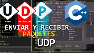 1  Winsock  Enviar y recibir paquetes UDP a un server de cs 16 [upl. by Erimahs]