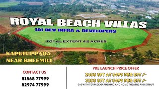 Royal Beach Villas  Jai Dev Infra amp Developers  Near Kapuluppada [upl. by Annay33]