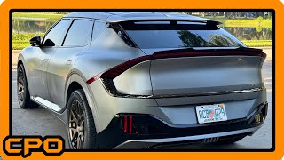 Maxton Rear Spoiler Install  2024 Kia EV6 GT [upl. by Yma491]