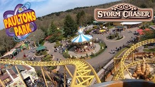 Storm Chaser  4K OnRide POV  Paultons Park [upl. by Ainslee217]