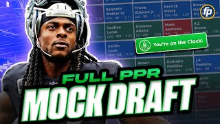 2024 Fantasy Football Mock Draft  PPR Expert Picks [upl. by Notle]