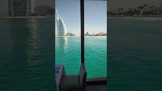 view of Burj Al Arab from the Pierchic restaurant in dubai [upl. by Kall511]