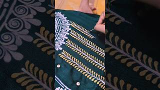 পাঞ্জাবী ডিজাইনpanjabi design for manhandprint panjabi designshorts shortvideo panjabidesign [upl. by Nylle]