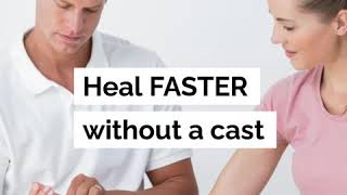 Scaphoid Fracture Treatment  Heal faster without a cast [upl. by Ieluuk]