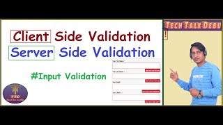 ClientSide Vs ServerSide Validation  What is Clientside amp Serverside Validation  Java Python [upl. by Nyasuh118]