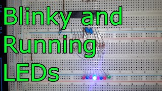 Blinky and Running LEDs 🔴 ATmega328P Programming 4 AVR microcontroller with Atmel Studio [upl. by Rorie]