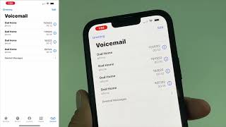 How to permanently delete voicemail on iPhone 13 Pro Max [upl. by Yelrehs]