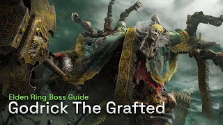 How To Defeat Godrick The Grafted  Elden Ring Boss Gameplay Guide [upl. by Gniliem427]