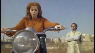 AnnMargret riding Moto Guzzi [upl. by Mandy]