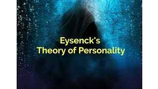 Eysencks Theory of PersonalityRamya Siva Ullas [upl. by Durkee]