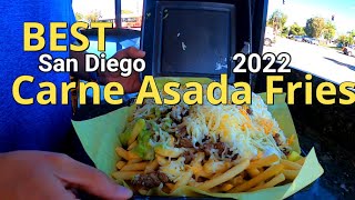 Carne Asada Fries  San Diegos Best  2022 [upl. by Ajiat243]