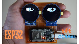 Tutorial menampilkan animasi mata menggunakan esp32 dengan LCD TFT GC9A01 240x240 bulat [upl. by Legyn]