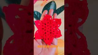 Crochet applique made in Live session crochetting crochet yarnflower crochetpattern diy croch [upl. by Amled]