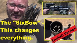 Pump Action Gatling 440 fps Arrow Gun Amazing [upl. by Janek]