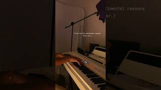 I Love You For Sentimental Reasons Piank Cover Full ver [upl. by Rodriguez]