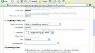 Crear Una cuenta en yahooes [upl. by Ahsaekal]