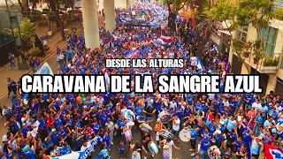 ¡DE OTRO NIVEL Caravana de La Sangre azul  CRUZ AZUL vs Pumas [upl. by Adis938]