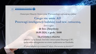 Odpowiedzi na pytania  „Czego nie umie AI Przewagi inteligencji ludzkiej nad tzw sztuczną” [upl. by Assyle]