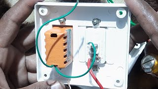 how to Fan regulator connection with hand regulator installation [upl. by Repsag107]