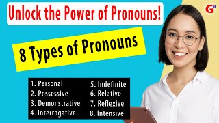 8 Types of Pronouns With Examples [upl. by Wesa]