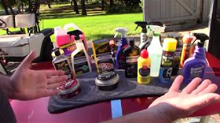 Top quotRETAILquot Products For Auto Detailing  In One Video [upl. by Erdnoed500]